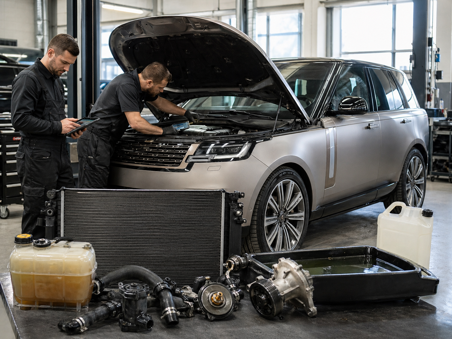 Почему перегрев на range rover нельзя считать мелочью